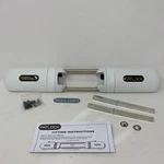 Patlock White French Door Security With Tamper-resist Spindles. Fixed Price $71.99.
