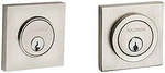 Baldwin 8221056 Santa Monica Contemporary Square Double Cylinder Deadbolt,. Fixed Price $190.11.