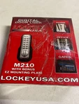 Digital Door Lock M210 Mechanical Keyless Deadbolt Double Combination, Jet Black. Fixed Price $157.99.