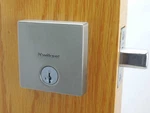 Kwikset Downtown Single Cylinder Deadbolt Satin Nickel 258SQT15 #8D0. Fixed Price $11.99.