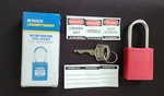 Brady Abus 71/40 Kd Safety Lockout Non-conductive Padlock Key 1-1/2" Shackle. Fixed Price $9.99.