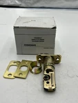 Master Lock Deadbolt, Polished Brass, Single Cylinder -DS0603KA4S *no Key*. Fixed Price $17.49.
