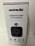Ultraloq Electronic Door Locks U-bolt Pro Wifi Black W/satin Nickel Smart. Fixed Price $129.98.