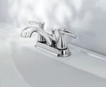Oakbrook 67297W-6001 1.2 Gpm Doria Chrome 2-HANDLE Lavatory Pop-up Faucet 4 In.. Fixed Price $69.99.