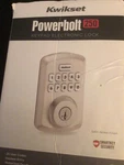 Kwikset Powerbolt Keypad Deadbolt Smartkey Satin Nickel 992500-002. Fixed Price $34.99.