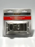 Defiant 1-3/8" X 2-3/8" Single Cylinder Satin Nickel Deadlatch Door Lock. Fixed Price $5.97.