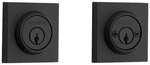 Baldwin Dc.csd Contemporary Square Standard Keyway Double - Black. Fixed Price $107.80.