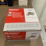 Secure Your Home With The Deadbolt Single Cylinder Lockset Two Keys!!!. Fixed Price $7.28.
