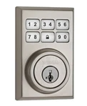 Weiser Smartcode Satin Nickel Keyless Entry Keypad Deadbolt 9GED14900-018. Fixed Price $137.03.
