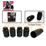 4 Lock Gorilla X2 Dual Stage Bulge Acorn Wheel Rim Lug Nut 12X1.5 Black. Fixed Price $42.95.