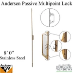 Andersen FWH80 Passive Multipoint Lock Stainless Steel For Patio Door. Fixed Price $282.36.