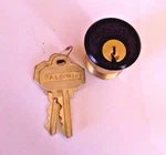 Baldwin Mortise Cylinder- Oil Rubbed Bronze- New- Keyway- Oem 1/4". Fixed Price $54.99.