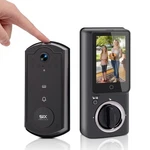 Video Smart Lock S398, 4-IN-1 Camera Doorbell Fingerprint Keyless. Fixed Price $149.00.