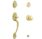Schlage F93-PLY-605 Polishe Brass Plymouth Dummy Handleset Rh Flair Lever. Fixed Price $45.00.
