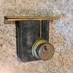 Lockwood Sliding Door/pocket Latch/ Vintage (C11). Fixed Price $20.00.