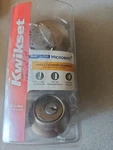 Kwikset 96600-669 Security Single Cylinder Deadbolt, Satin Nickel. Fixed Price $19.99.