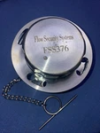 Flow Security System FSS376 Locking Fuel Tank Cap 2" Male Threads Chrome **new**. Fixed Price $42.50.