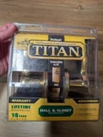 Kwikset Titan Series Reversible Hall Closetb Lever Brass Door Handle Grade 2 New. Fixed Price $20.00.