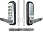 Jounjip Singlesided Mechanical Keyless Combination Lever Handle Door Lock Sq.... Fixed Price $290.99.