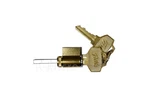 Pella Patio Door Lock Cylinder 2 Keys Hinged Sliding Chrome 1-1/4 Brass Oem. Fixed Price $49.95.