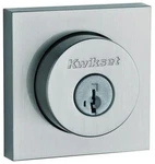 Kwikset 158SQT-S.STRKP Halifax Square Rose Single Cylinder Chrome. Fixed Price $50.46.