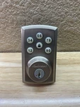 Kwikset Smartcode 888 Model 450248 Electronic Lock Silver Touchpad Only. Fixed Price $27.99.