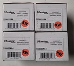 Lot Of Master Lock Residential Grade Single Cylinder Deadbolt DS0603KA4 0082. Fixed Price $39.99.