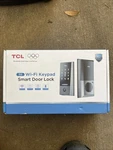 Tcl Smart Lock D2, Keyless Entry, Wi-fi Built-in Door. Fixed Price $34.99.