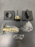 Miseno MLK1228BK Lorton Single Cylinder Keyed Entry Deadbolt - Matte Black. Fixed Price $18.49.