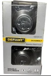 Defiant Stainless Steel Double Cylinder Deadbolt. Fixed Price $19.68.