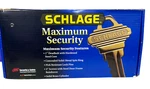 Schlage Maximum Security Door Handle Deadbolt Lock Set (solid Brass). Fixed Price $57.95.
