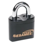 Ccl 197-K636 Super Sesamee Padlock 1SHACKLE 7/16 Dia Black. Fixed Price $306.79.