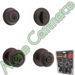 *1-LOCK* Kwikset Combo Pack Cove Keyed Knob & Single Cylinder Deadbolt 96900-421. Fixed Price $44.99.