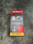 Kwikset Control Deadbolt With Smartkey Security Satin Nickel 98160-009. Fixed Price $34.00.