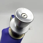 Arrow Door Knob Privacy Lock Satin Chrome M02 2-3/4" Bs Vintage Nos. Fixed Price $26.69.