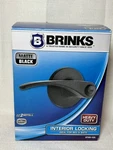 Brinks Heavy Duty Interior -locking Bedroom Bathroom Matte Black #2729-122. Fixed Price $22.00.