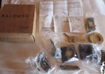 Baldwin 9BR3800-139 Traditional Square Single Cylinder Keyed Entry Lock Black. Fixed Price $25.00.