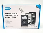 Keypad Digital Deadbolt Zowill With Handle Set Model DK01-H (weatherproof). Fixed Price $31.50.