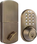 Milocks TF-02AQ Keyless Entry Door With Keypad Antique Brass. Fixed Price $59.00.