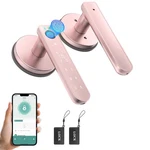 Bafuweiy 6-IN-1 Smart Fingerprint Door Lock With App Control, Key, Ic Card. Fixed Price $74.57.