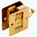 Kwikset 332-3 Notch Hall/closet Pocket Door Lock In Polished Brass. Fixed Price $23.78.