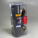 Kwikset Deadbolt W/ Smartkey Keyed One Side Satin Brass Finish 92580-033. Fixed Price $8.96.
