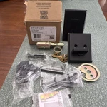 Master Lock Deadbolt Matte Black Metal With Key Model 92580-091 Universal Mount. Fixed Price $29.40.