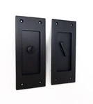 Baldwin Estate Collection Santa Monica Privacy Pocket Door Lock Satin Black. Fixed Price $404.99.