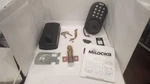Milocks Single Cylinder Electronic Touch Pad Deadbolt W/ Back-lit , Bronze. Fixed Price $32.05.