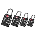 Brillirare 4 Pack Tsa Approved Luggage Locks, Combination Travel Black. Fixed Price $13.21.
