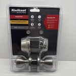 Kwikset Tylo Door Knob & Single Cylinder Deadbolt Satin Nickel - New. Fixed Price $24.99.