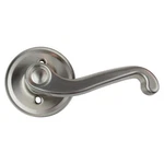 Weiser Valencia Rh Surface Dummy Lever Non-latched Door, Satin Nickel 9LA120-017. Fixed Price $9.99.