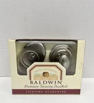 Baldwin Single Cylinder Satin Nickel Deadbolt 98231.150. Fixed Price $34.99.