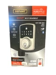 Defiant Square Satin Nickel Wi-fi Electronic Deadbolt Smart Lock By Hubspace.nib. Fixed Price $33.99.
